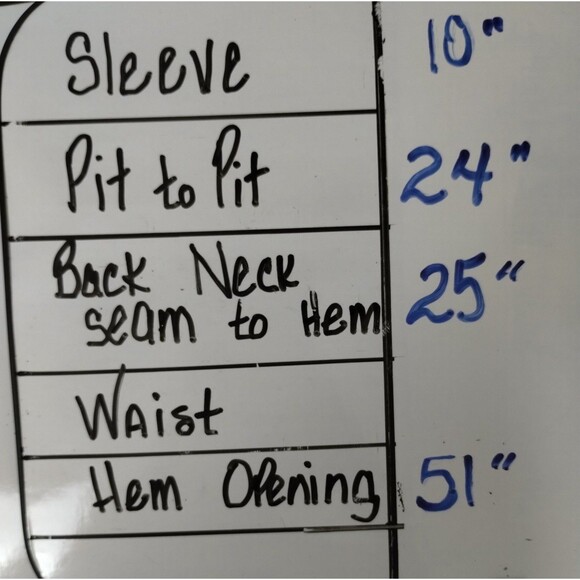 Maurice Top Women's L Short Sleeve Smock Henley Popover Earth Tone Cottage Gorp - Picture 5 of 7